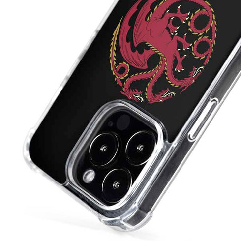 HBO House of the Dragon Red Tararyen Sigil iPhone 16 Pro MagSafe Case